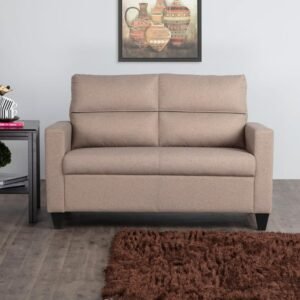 Helios Clary Nxt Fabric 2-Seater Sofa - Beige