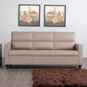 1000010772894-1000010772893_01-2100 Helios Clary NXT Fabric 3-Seater Sofa - Beige
