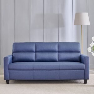 Helios Clary NXT Fabric 3-Seater Sofa - Blue