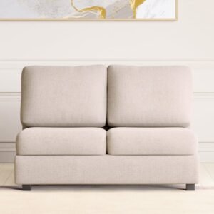 Wells Fabric 2-Seater Sofa - Beige