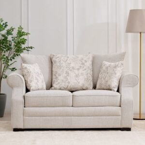 Botanical NXT Fabric 2-Seater Sofa with Cushions - Grey
