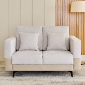 Andes NXT Fabric 2-Seater Sofa with Cushions - Beige
