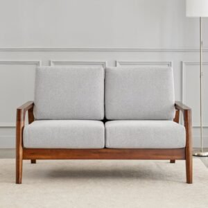 Mayfair Fabric 2-Seater Sofa - Grey