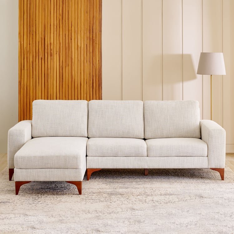 Quebec Fabric 3-Seater Sofa