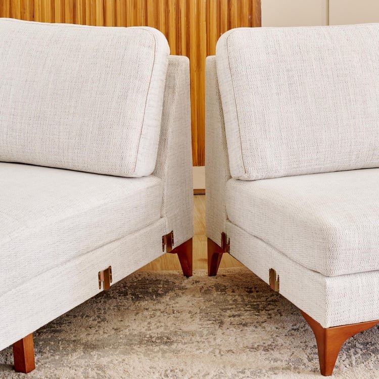 Quebec Fabric 3-Seater Sofa