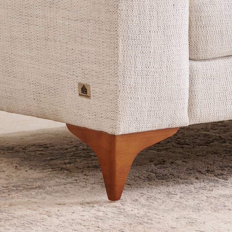 Quebec NXT Fabric 3-Seater Sofa - Beige - Image 5