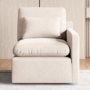 1-Seater Sofa Nolan Right Arm Sofa with Cushion Comfort