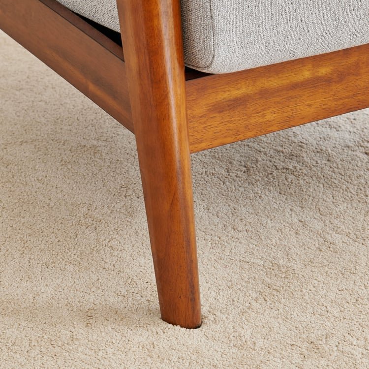 Mayfair Fabric 1-Seater Sofa - Grey