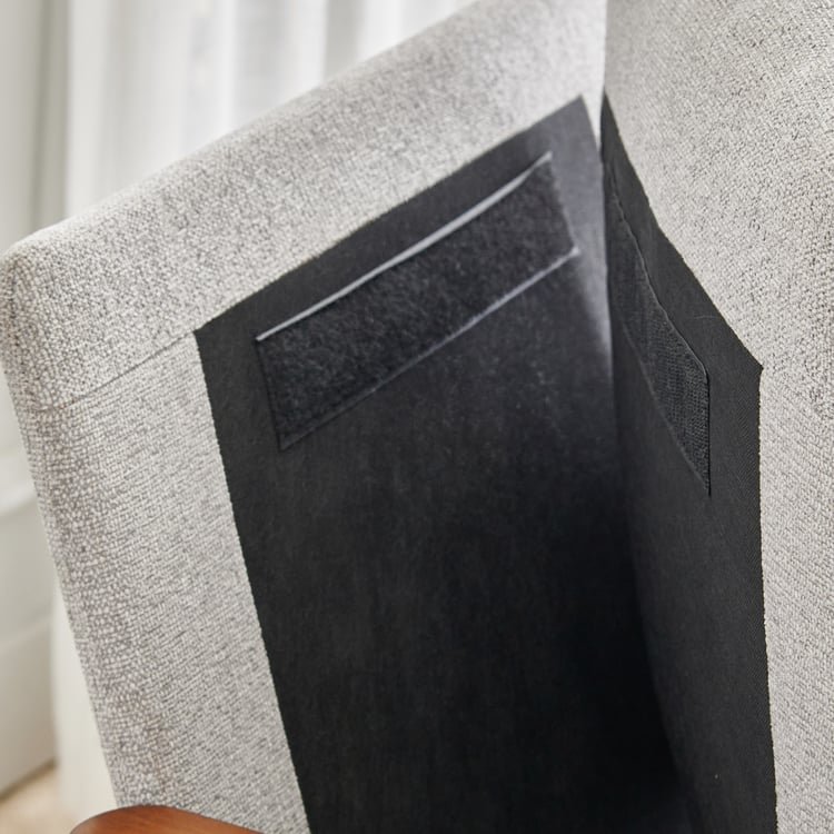 Mayfair Fabric 1-Seater Sofa - Grey