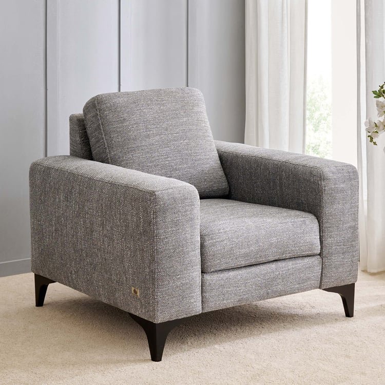 Quebec NXT Fabric 1-Seater Sofa - Grey