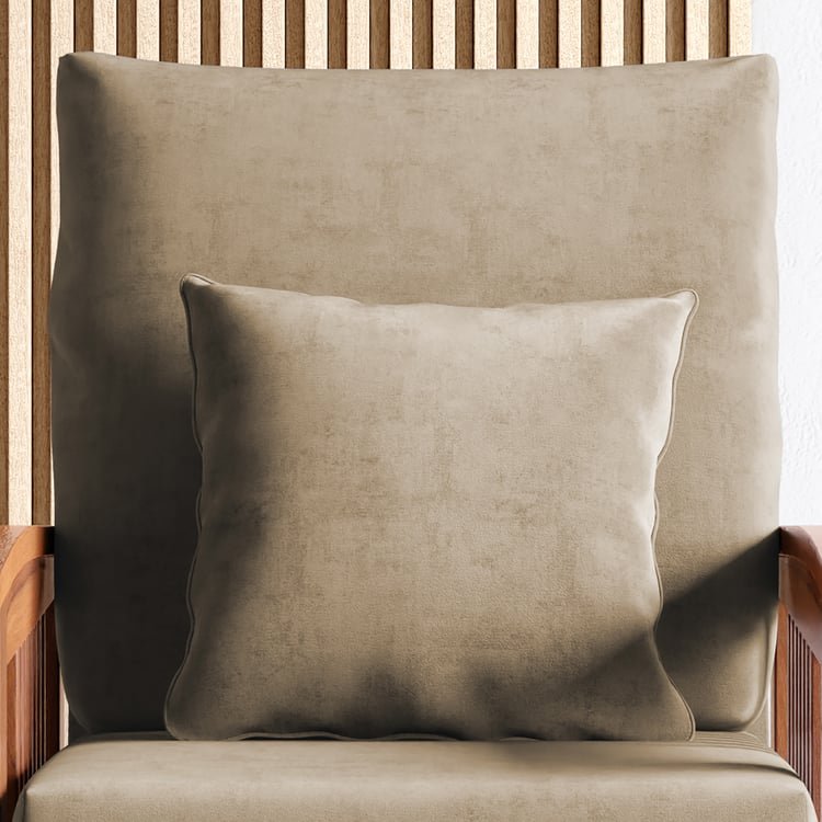 Abby Velvet 1-Seater Sofa with Cushion - Customized Furniture - Image 7