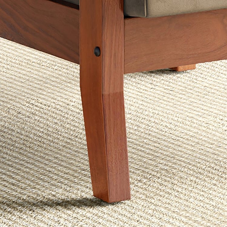 Abby Velvet 1-Seater Sofa with Cushion - Customized Furniture - Image 8