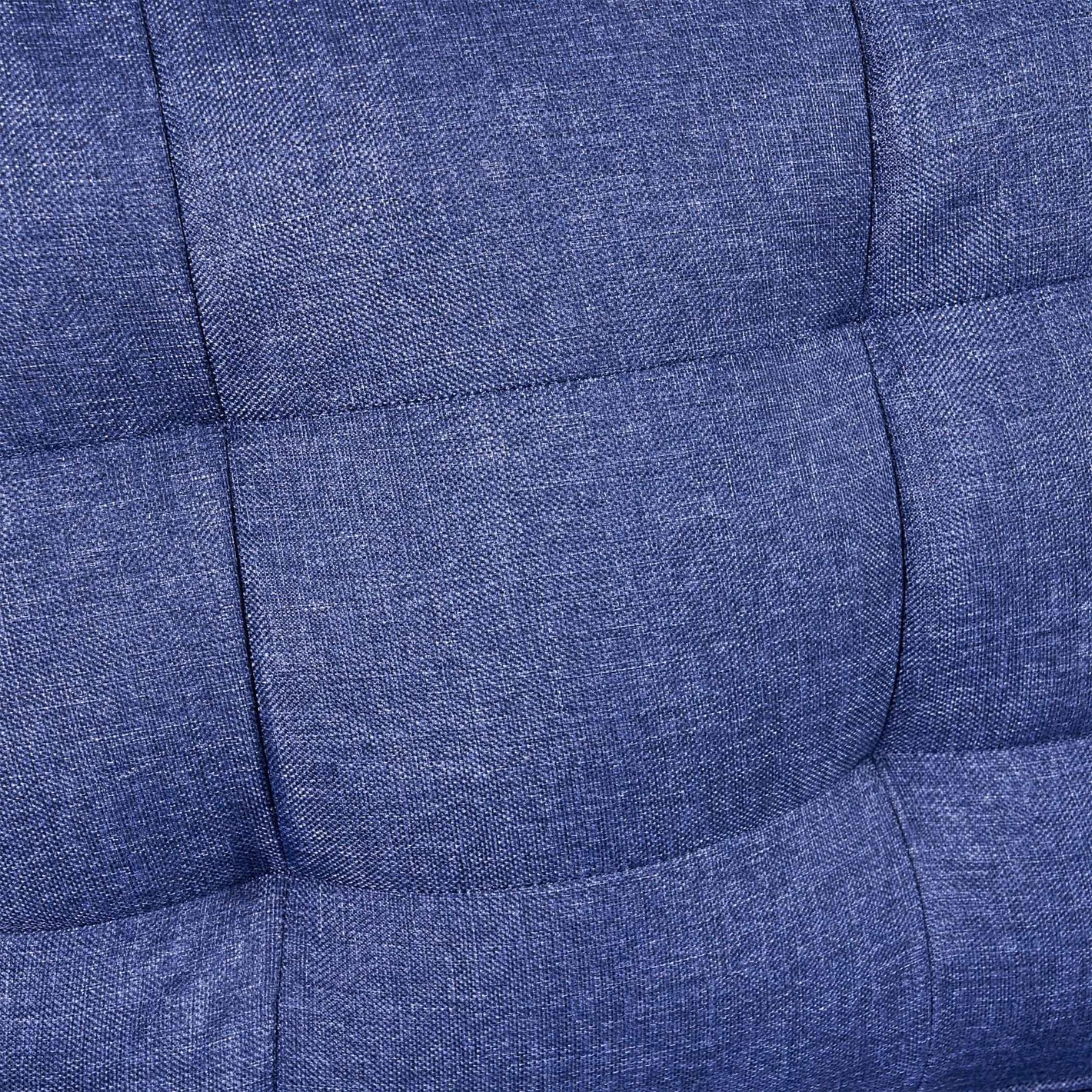 Helios California Fabric 3+1+1 Seater Sofa Set - Blue - Image 8