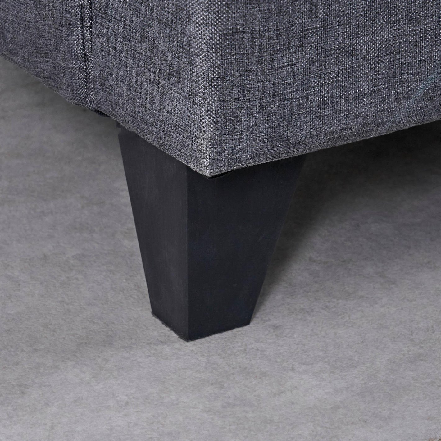 Helios California Fabric 3+2+1 Seater Sofa Set - Grey - Image 6