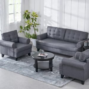 1000012762380-1000012762380-2906_01-2100 Sofa Set – Helios California Fabric 3+1+1 Seater Sofa Set