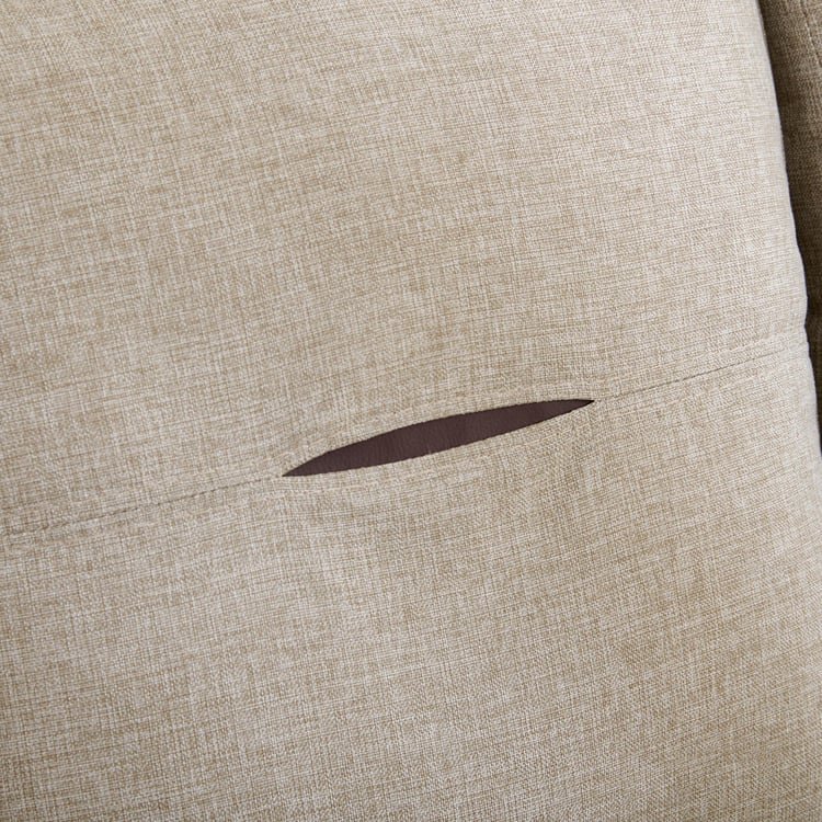 Berry Fabric 3-Seater Sofa with Left Chaise - Beige - Image 6