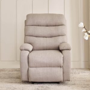 1000014081541-1000014081540_02-2100 Helios Quincy Fabric 1-Seater Recliner - Beige