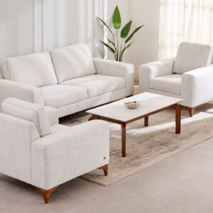 Sofa Set – Quebec NXT Fabric 3+1+1 Seater Sofa Set