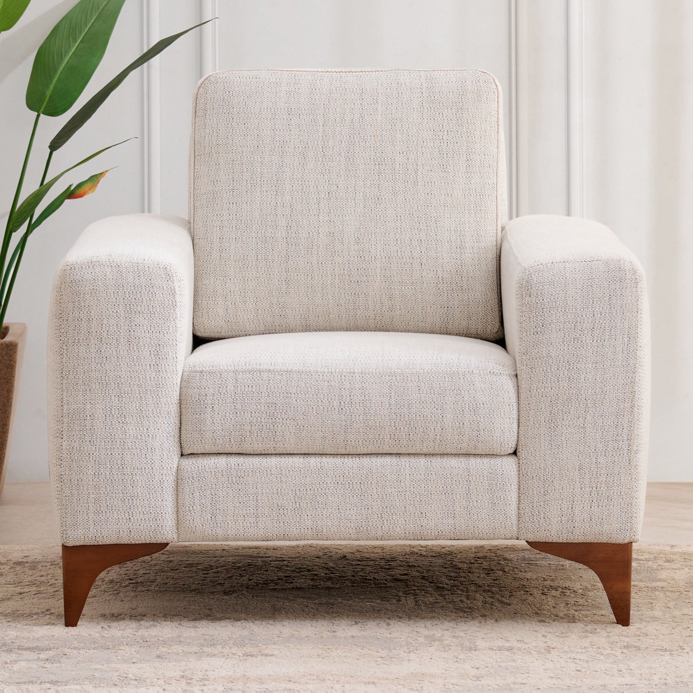 Quebec NXT Fabric 3+1+1 Seater Sofa Set - Beige - Image 3