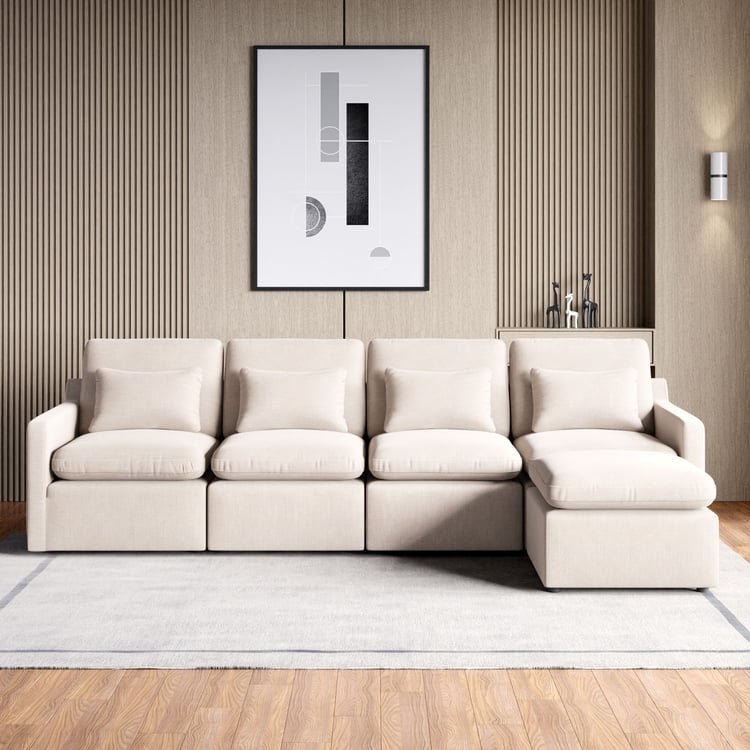 Corner Sofa with Ottoman – Perfect Blend of Style and Relaxation