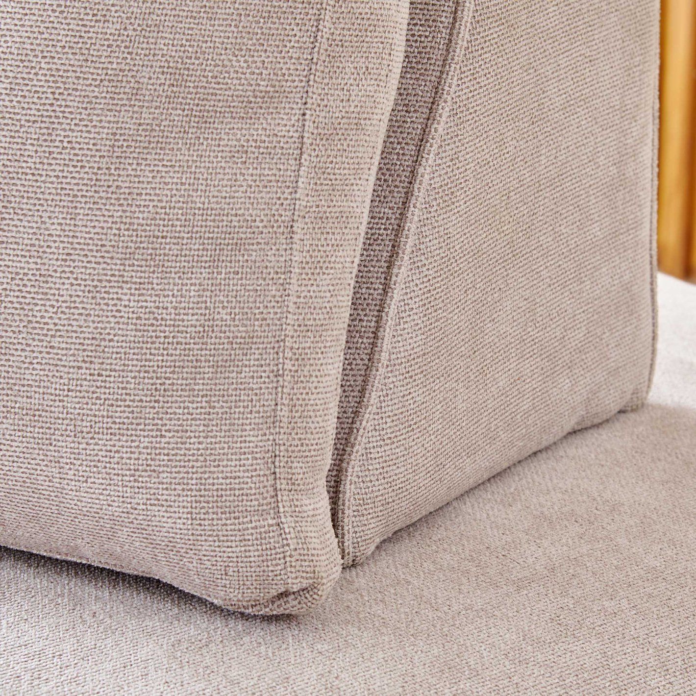 Ebony NXT Fabric Sofa Back Rest - Beige