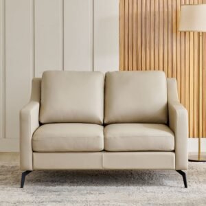 Parque NXT Half Leather 2-Seater Sofa - Cream