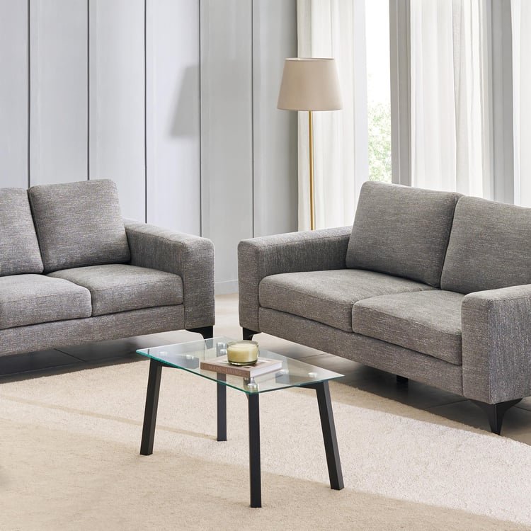 Quebec NXT Fabric 3+2 Seater Sofa Set - Grey