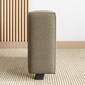 Helios Brigade Fabric Sofa Arm - Brown1-Seater Sofa