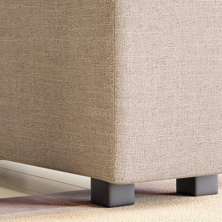 Wells Fabric Sofa Console - Beige